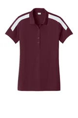 Maroon/ White