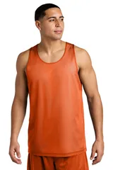 Deep Orange/ White