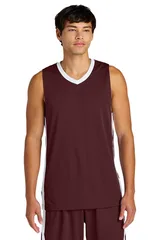 Maroon/ White
