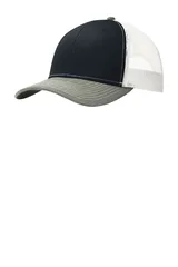 Rich Navy/ Heather Grey/ White