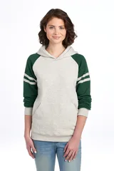 Oatmeal Heather/ Forest Green Heather