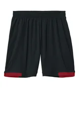 Black/ Deep Red