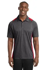 Graphite Heather/ True Red