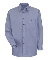 White/ Blue Plaid - 323