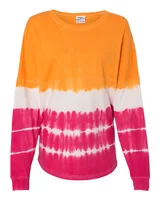 Atomic Orange/ Cosmic Pink Tie-Dye