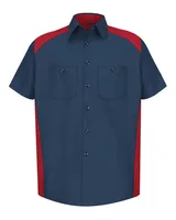 Navy/ Red