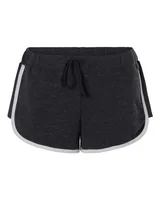 Charcoal Heather/ White