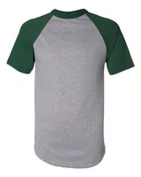 Athletic Heather/ Dark Green