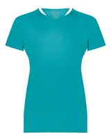 Teal/ White