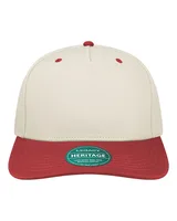 Stone/ Cardinal Red