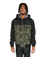 Black/ Camo Green