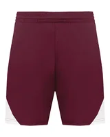 Maroon/ White