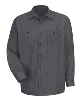 Charcoal/ Blue/ White Stripe