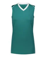 Teal/ White