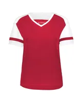 Scarlet/ White