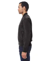 Black Vegan Leather