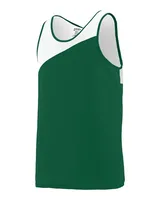 Dark Green/ White