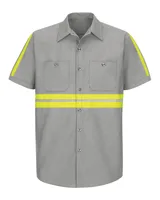 Light Grey/ Yellow Trim