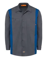 Charcoal/ Royal Blue