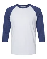 White/ Heather Indigo