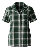 Green/ White Plaid