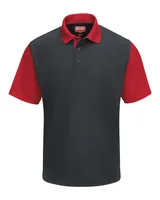 Charcoal/ Red