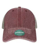 Burgundy/ Grey
