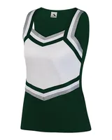 Dark Green/ White/ Metallic Silver