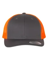 Charcoal/ Neon Orange