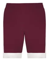 Maroon/ White