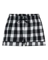 Black/ White Buffalo Plaid