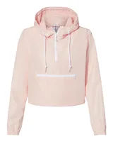 Blush/ White Zipper