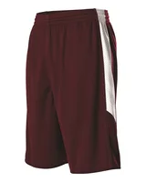 Maroon/ White