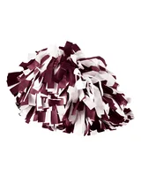 Maroon/ White