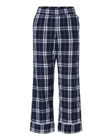 Navy/ Silver Plaid