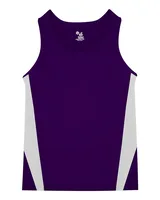 Purple/ White