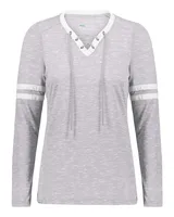 Athletic Heather/ White