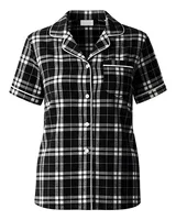 Black/ White Plaid