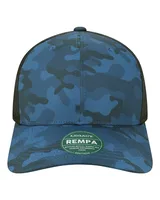Blue Camo/ Black
