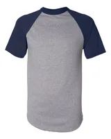 Athletic Heather/ Navy