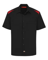 Black/ English Red