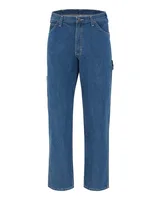 Rinsed Stonewashed Indigo Blue - 37 Unhemmed