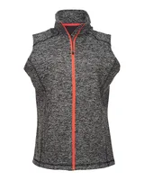 Charcoal Fleck/ Fire Coral