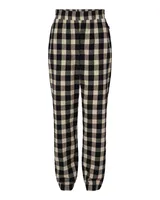 Black/ Ecru Buffalo Plaid