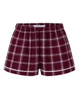 Varsity Maroon Oxford Plaid