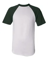 White/ Dark Green