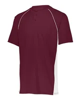 Maroon/ White