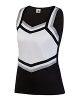 Black/ White/ Metallic Silver