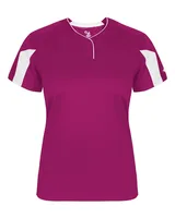 Hot Pink/ White