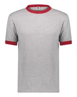 Athletic Heather/ Red